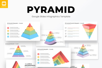 Pyramid Infographics Google Slides Template Diagrams